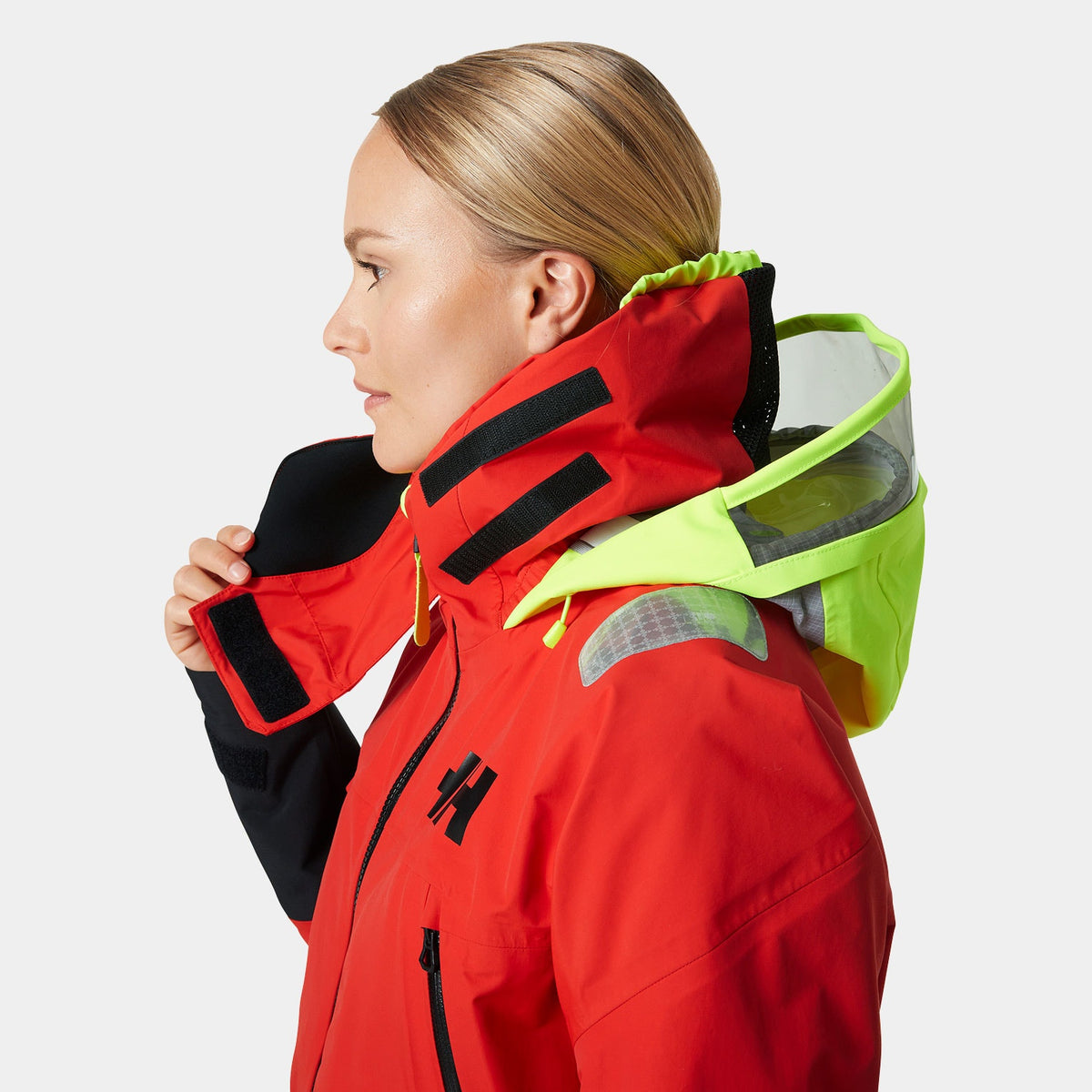 W GIR RACE JACKET 20, ALERT RED, L