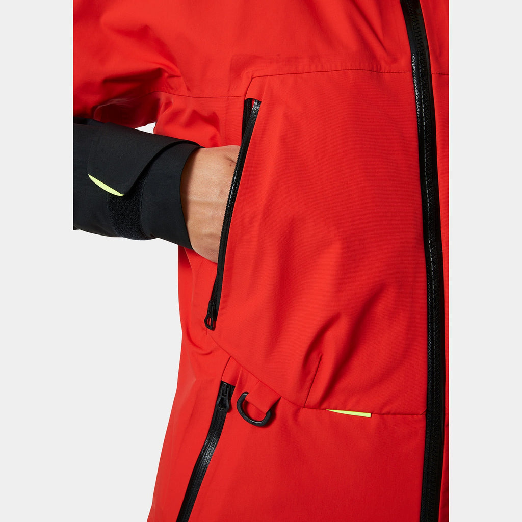 W GIR RACE JACKET 20, ALERT RED, L