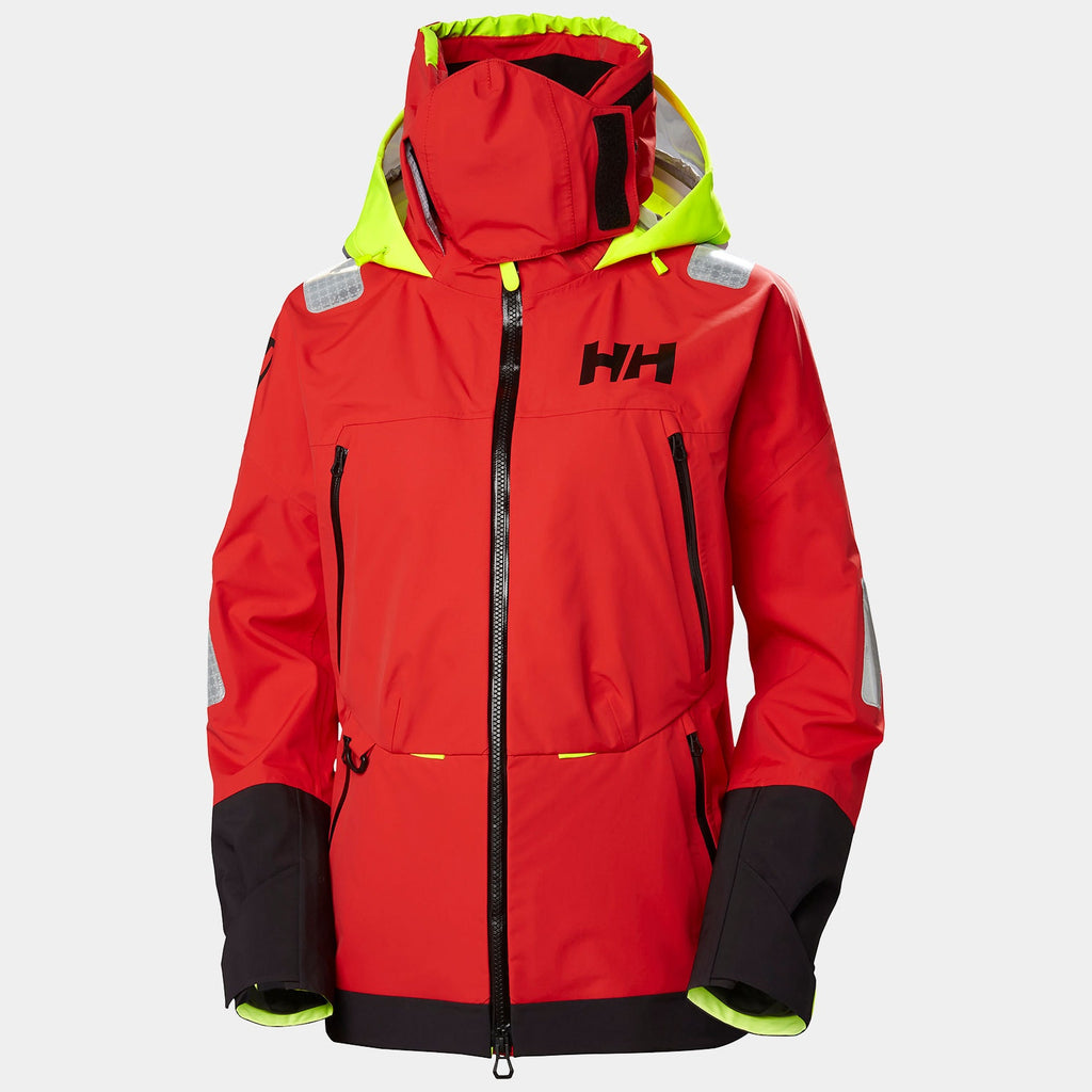 W GIR RACE JACKET 20, ALERT RED, L