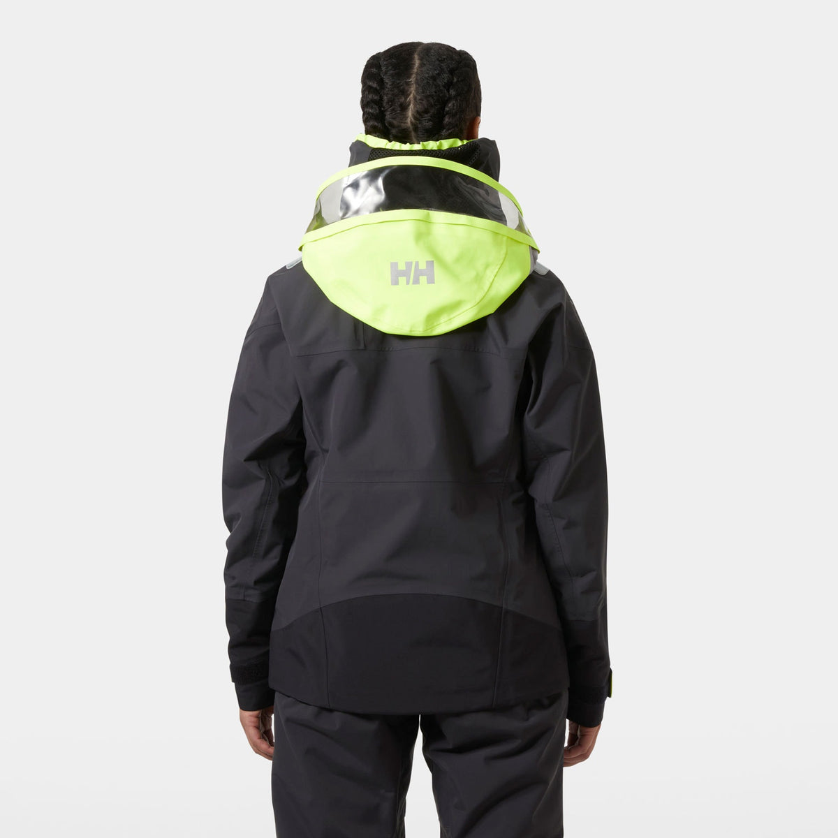 W GIR RACE JACKET 20, EBONY, L