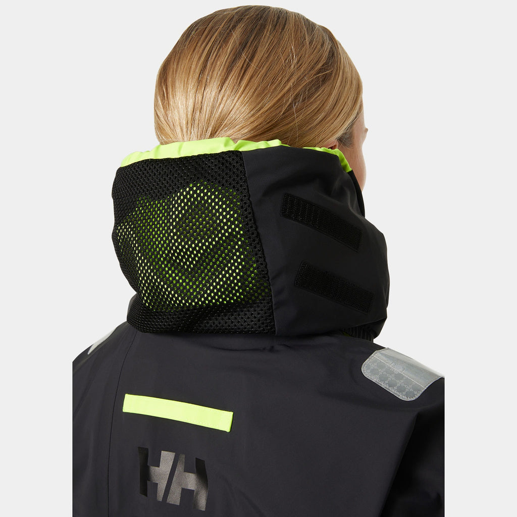 W GIR RACE JACKET 20, EBONY, L