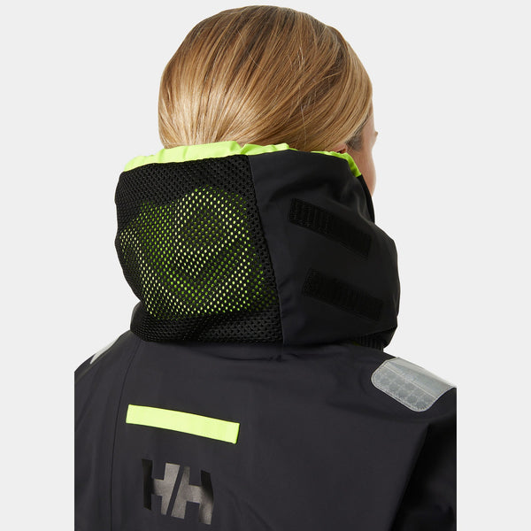 W GIR RACE JACKET 20, EBONY, L