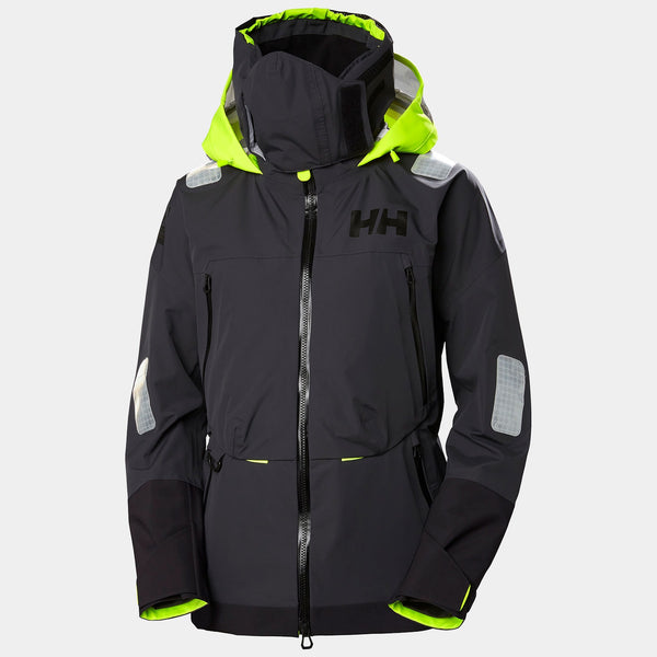 W GIR RACE JACKET 20, EBONY, L
