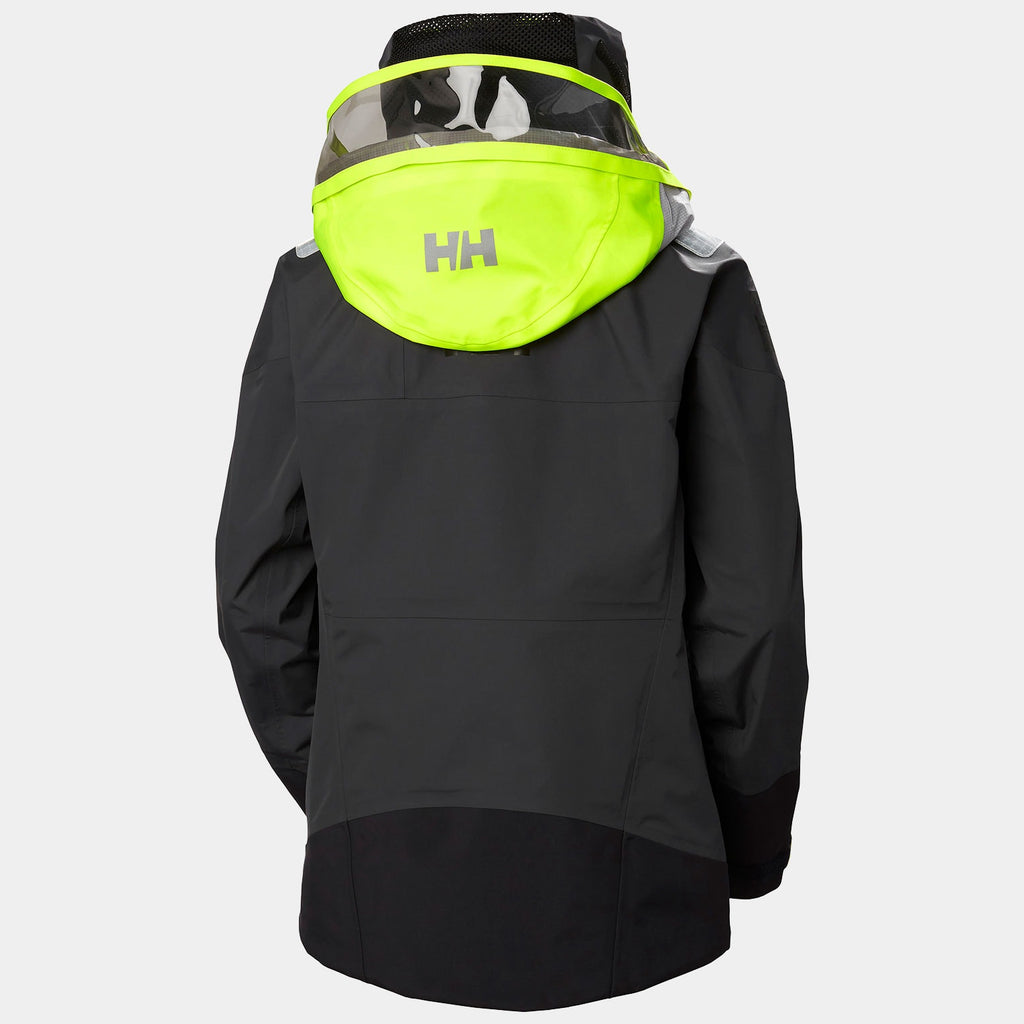 W GIR RACE JACKET 20, EBONY, L