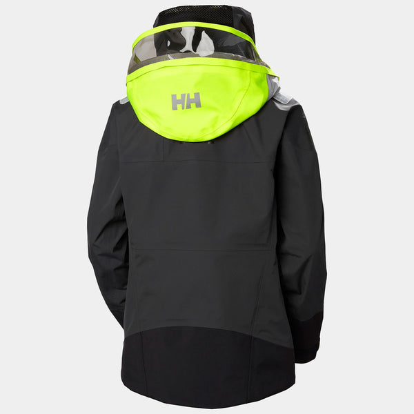 W GIR RACE JACKET 20, EBONY, L