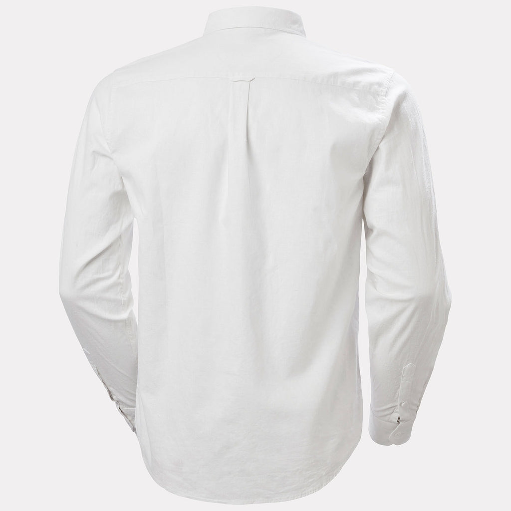 CLUB LS SHIRT, WHITE, XXL
