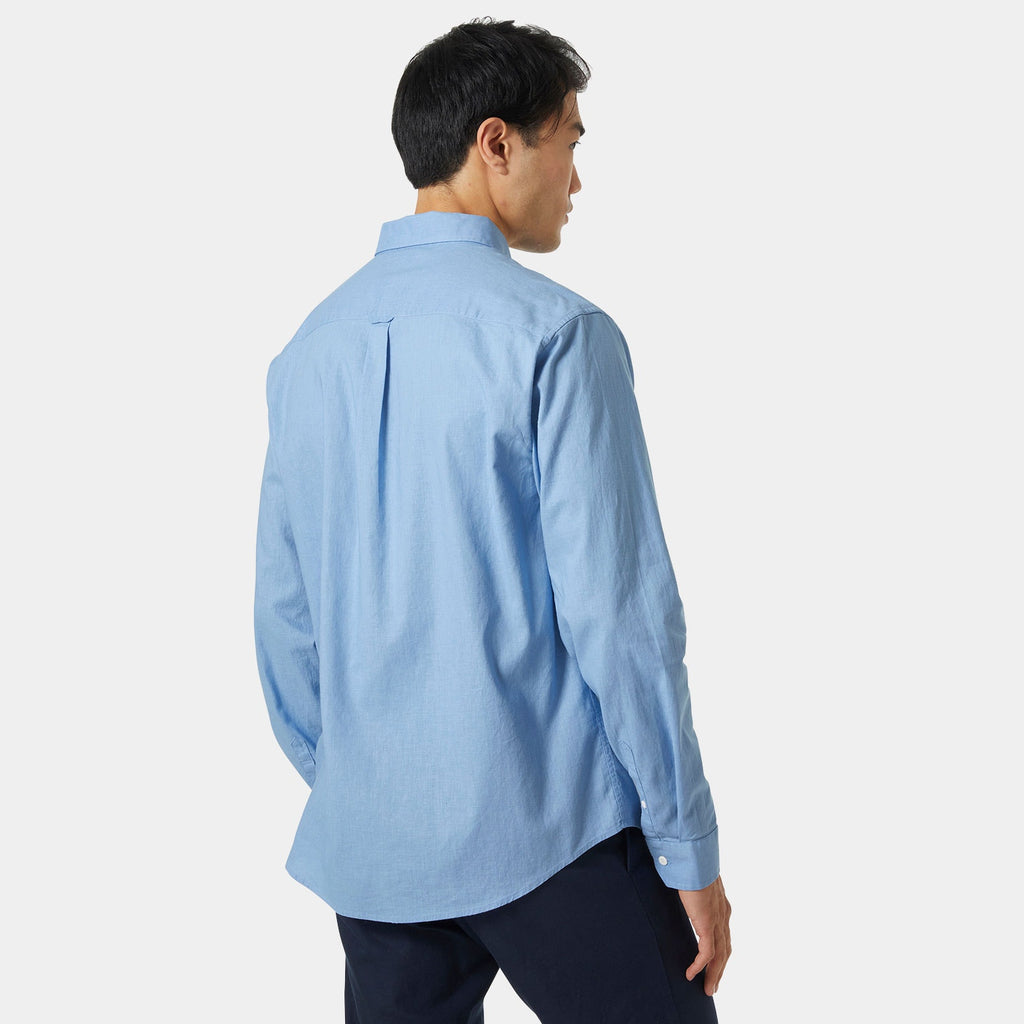 CLUB LS SHIRT, BRIGHT BLUE, XXL