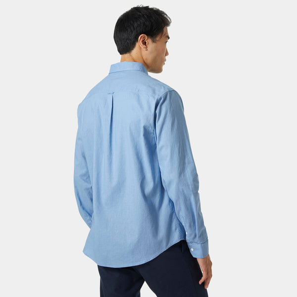 CLUB LS SHIRT, BRIGHT BLUE, XXL