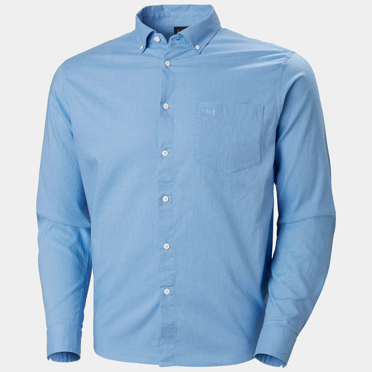 CLUB LS SHIRT, BRIGHT BLUE, XXL