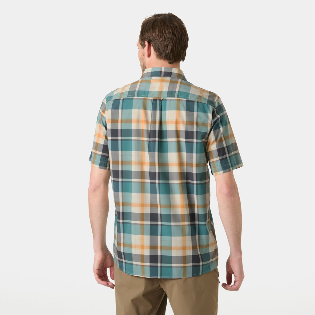 FJORD QD SS SHIRT 20, OPAL GREEN, L