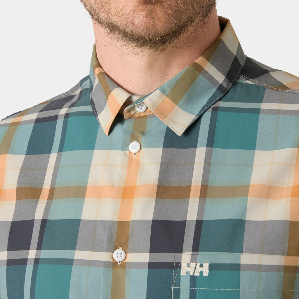 FJORD QD SS SHIRT 20, OPAL GREEN, L