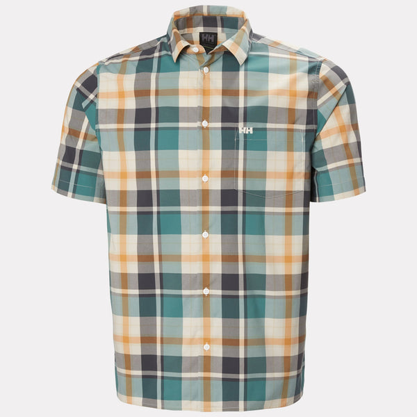 FJORD QD SS SHIRT 20, OPAL GREEN, L