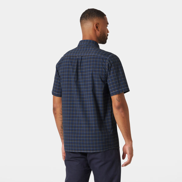 FJORD QD SS SHIRT 20, NAVY VIKA M, S