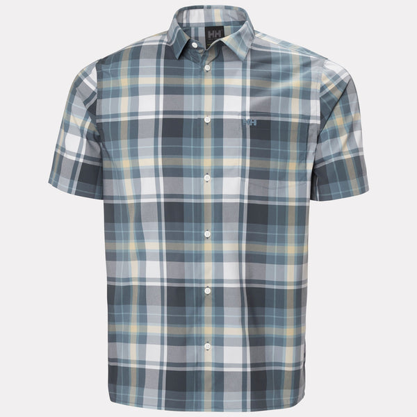 FJORD QD SS SHIRT 20, WASHED NAVY, L