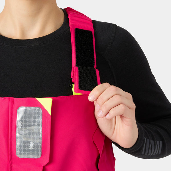 W SKAGEN OFFSHORE BIB, CRANBERRY, XS