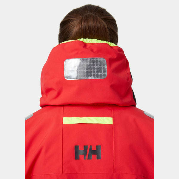 W SKAGEN OFFSHORE JACKET, ALERT RED, L