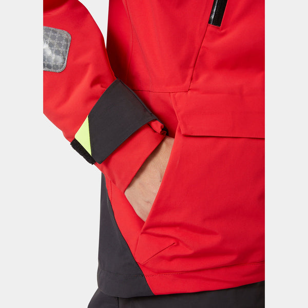 W SKAGEN OFFSHORE JACKET, ALERT RED, L