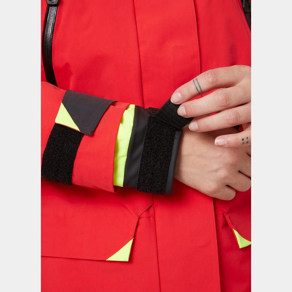 W SKAGEN OFFSHORE JACKET, ALERT RED, L