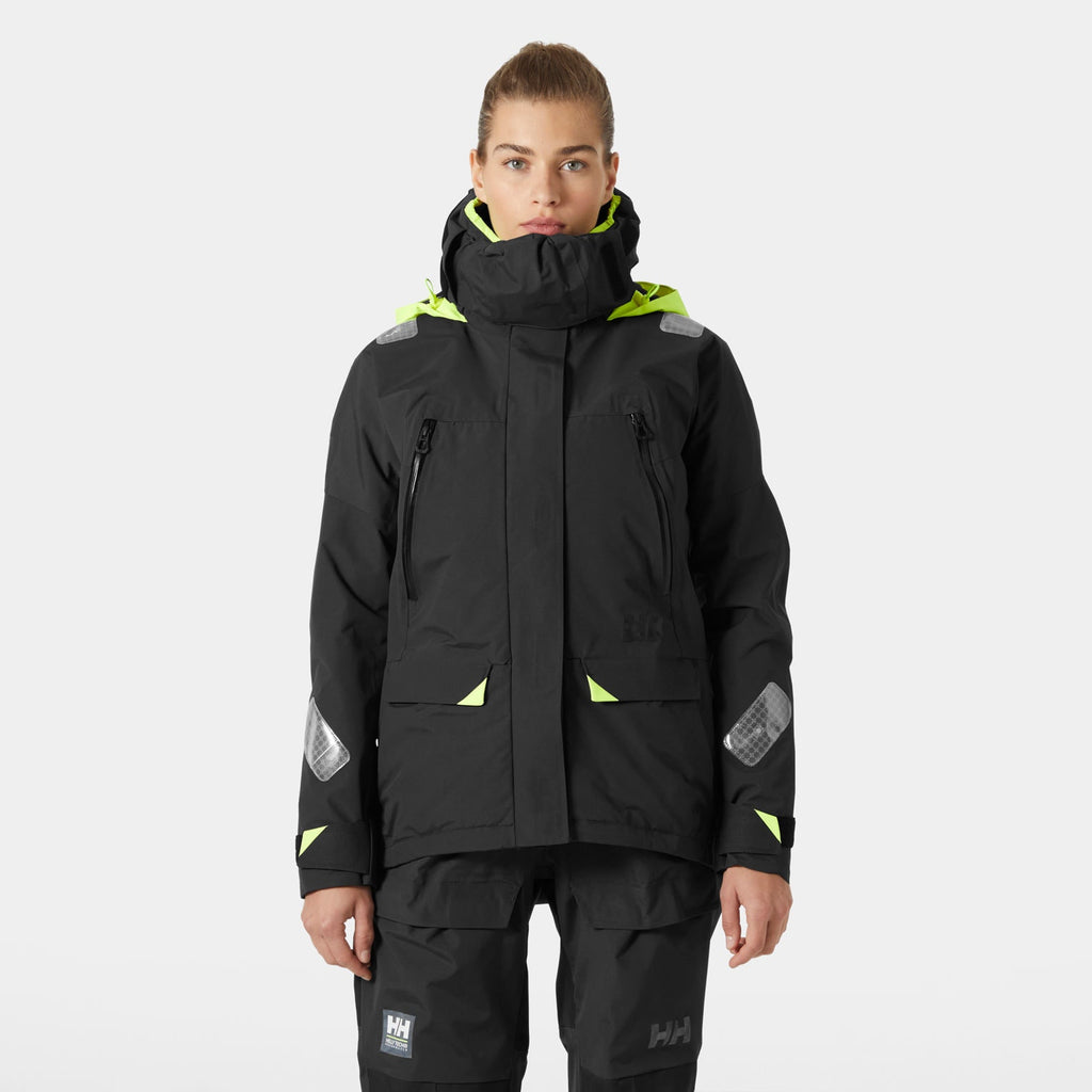W SKAGEN OFFSHORE JACKET, EBONY, L