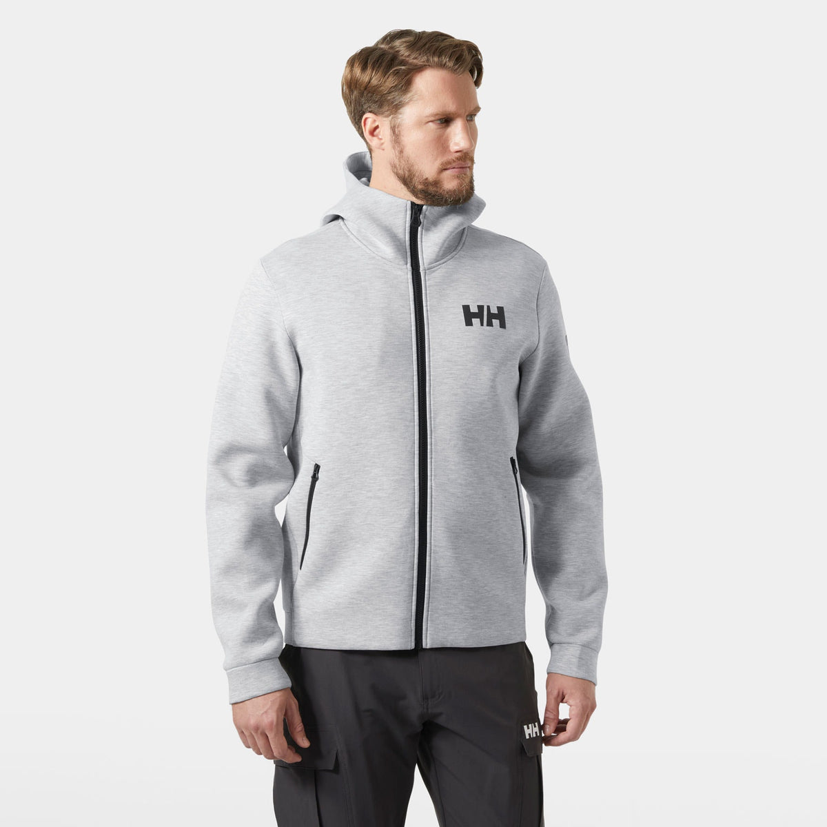 HP OCEAN FZ JACKET 20, GREY MELANG, XXL Main image