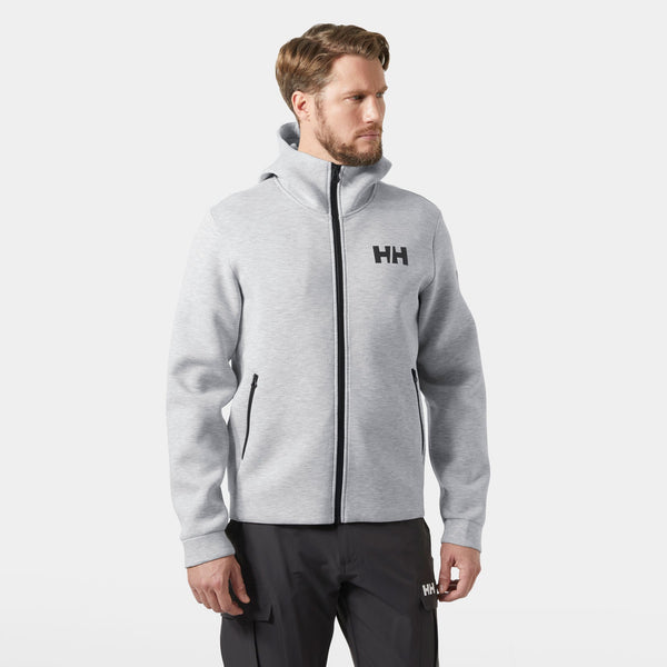 HP OCEAN FZ JACKET 20, GREY MELANG, XXL