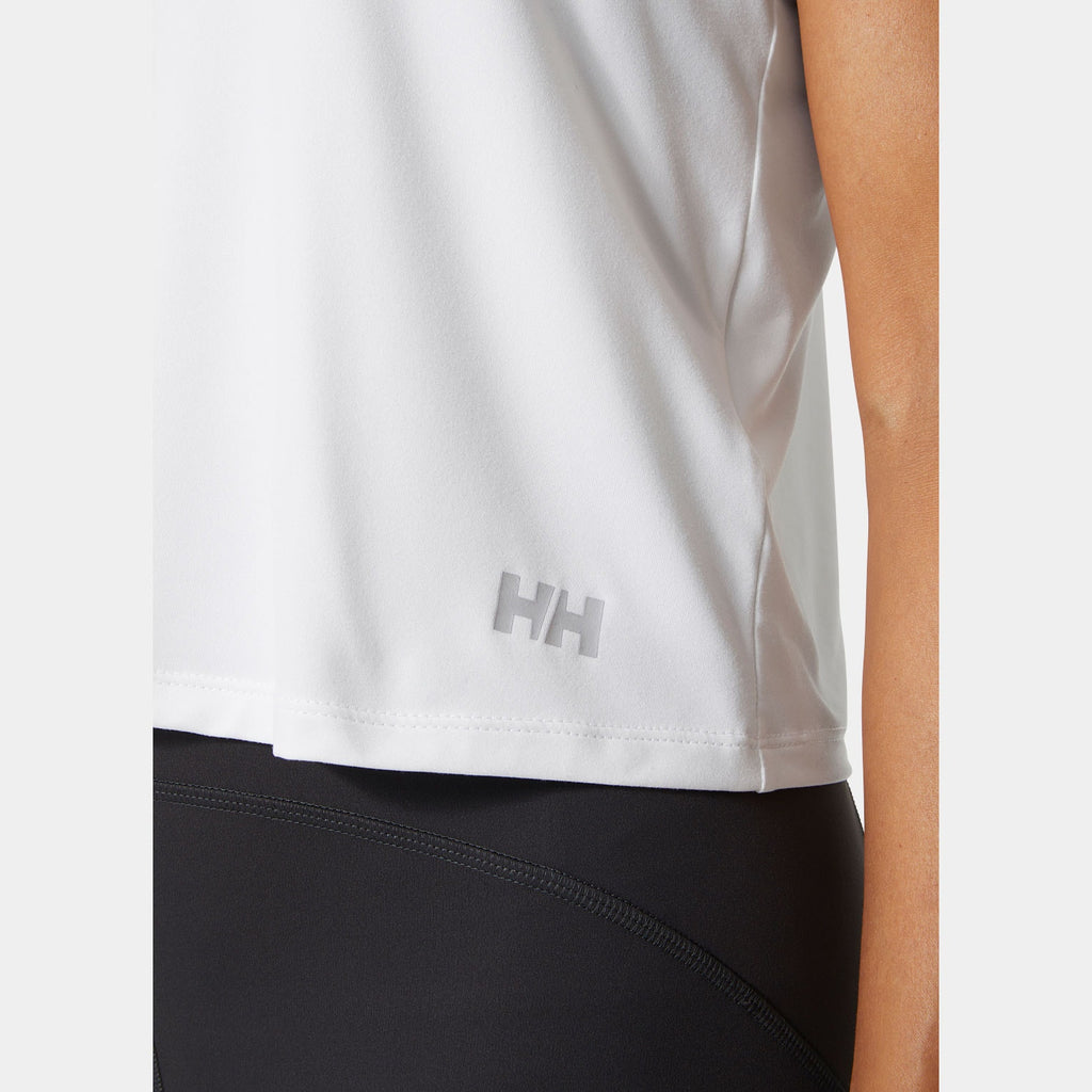 W OCEAN CROPPED TANK TOP, WHITE, XL