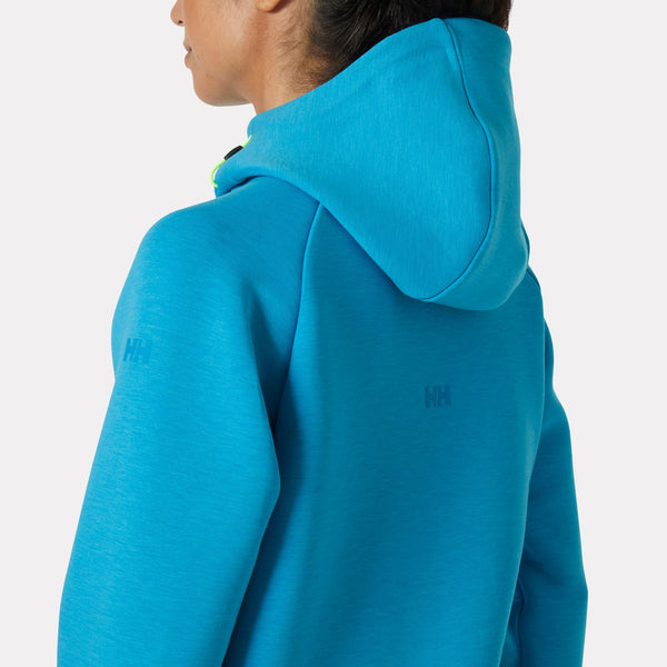 W HP OCEAN  FZ SHORT JACKET, CYAN, L