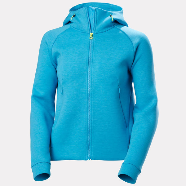 W HP OCEAN  FZ SHORT JACKET, CYAN, L
