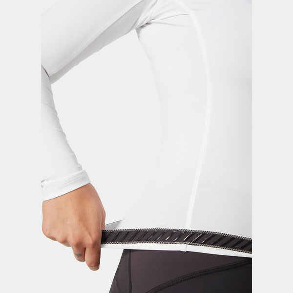 W WATERWEAR RASHGUARD, WHITE, XL