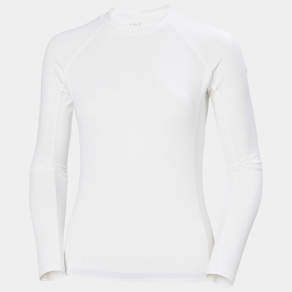 W WATERWEAR RASHGUARD, WHITE, XL