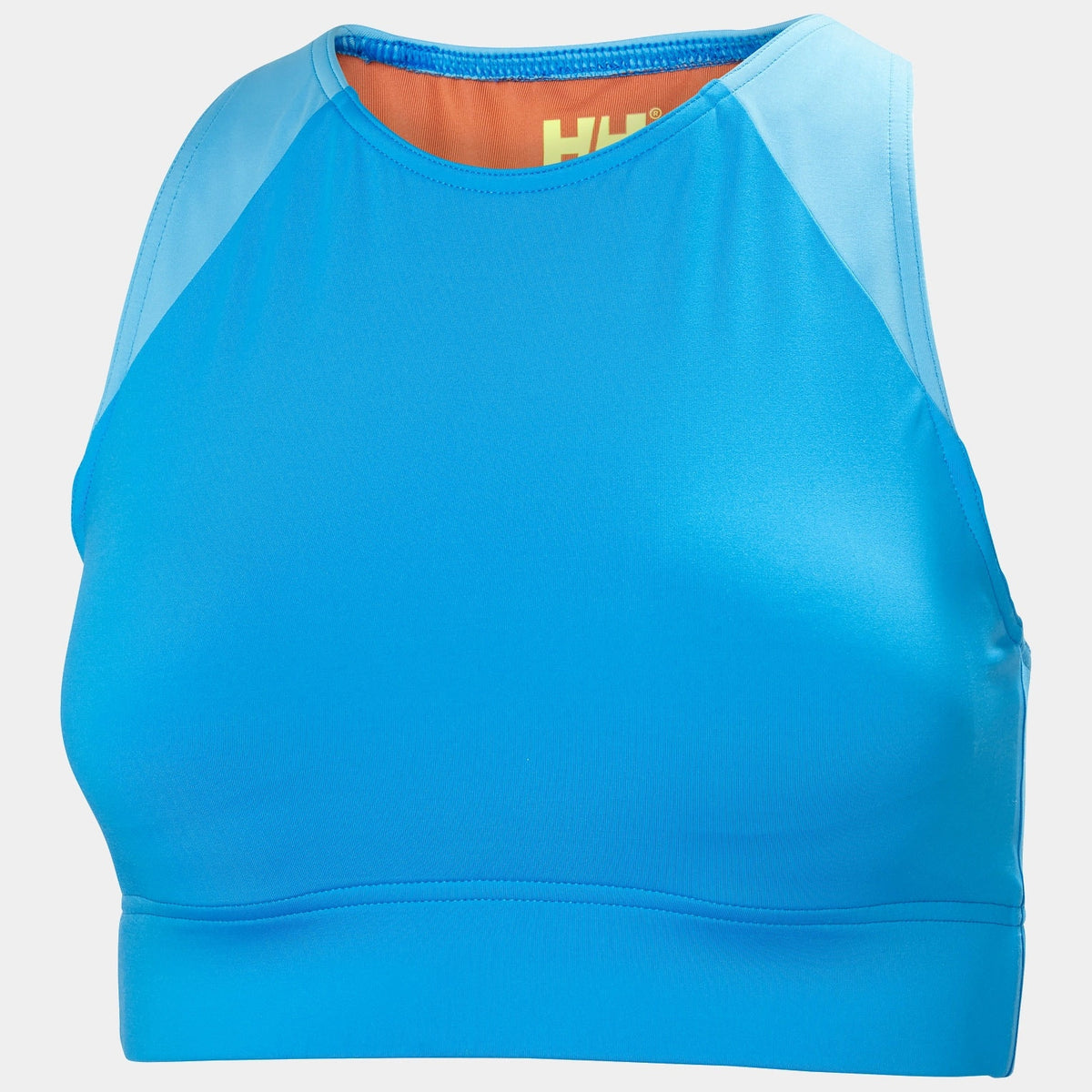 W HP CROPPED TOP, CYAN, XL
