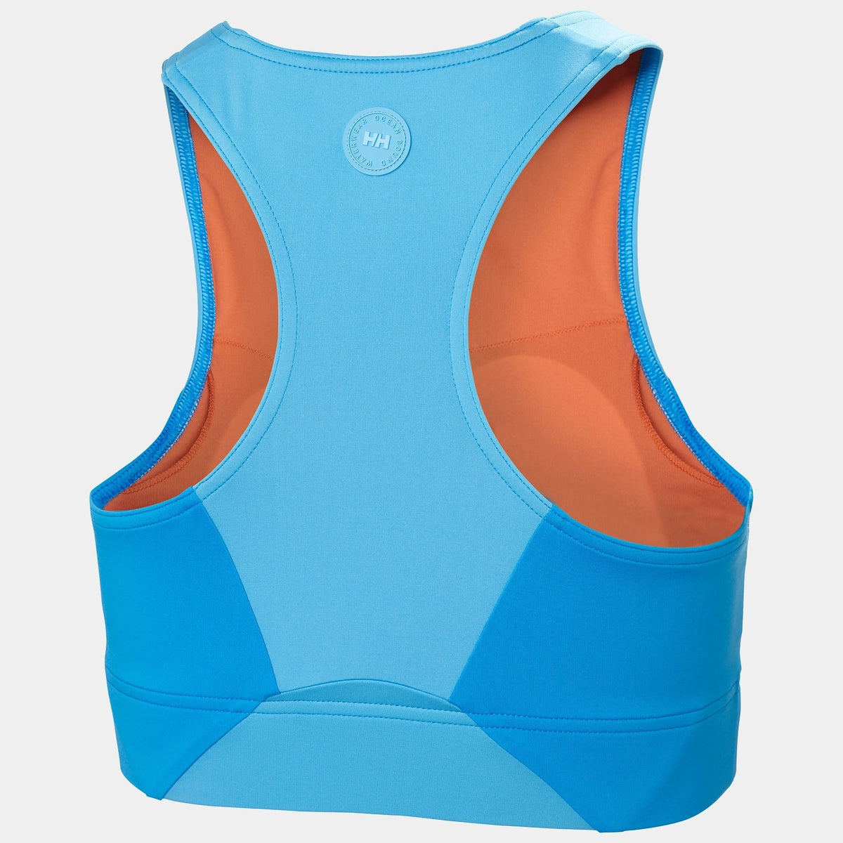 W HP CROPPED TOP, CYAN, XL