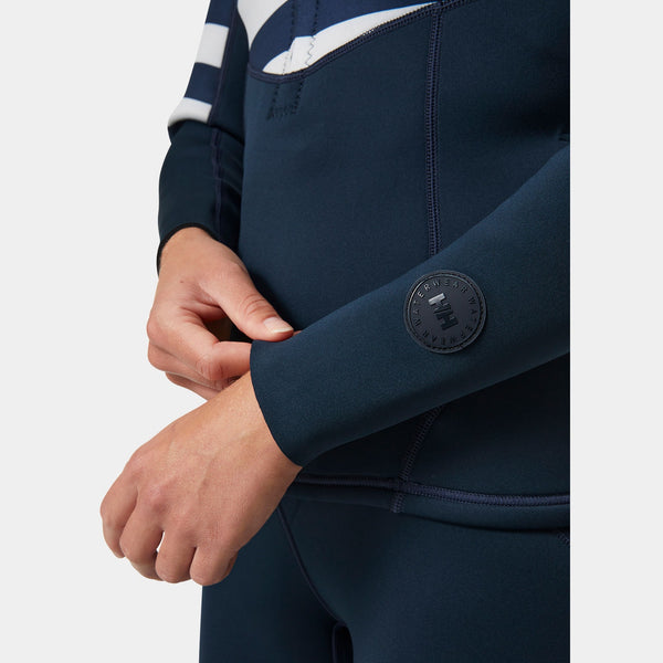W WATERWEAR JACKET 20, NAVY STRIPE, L