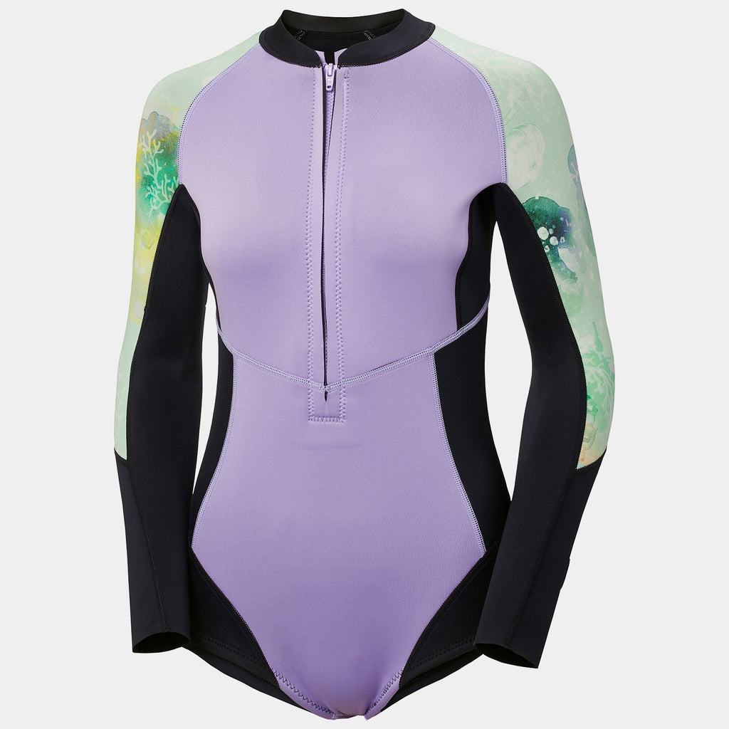 W WATERWEAR LONGSLEEVE WETSUIT, JADE ESRA, L