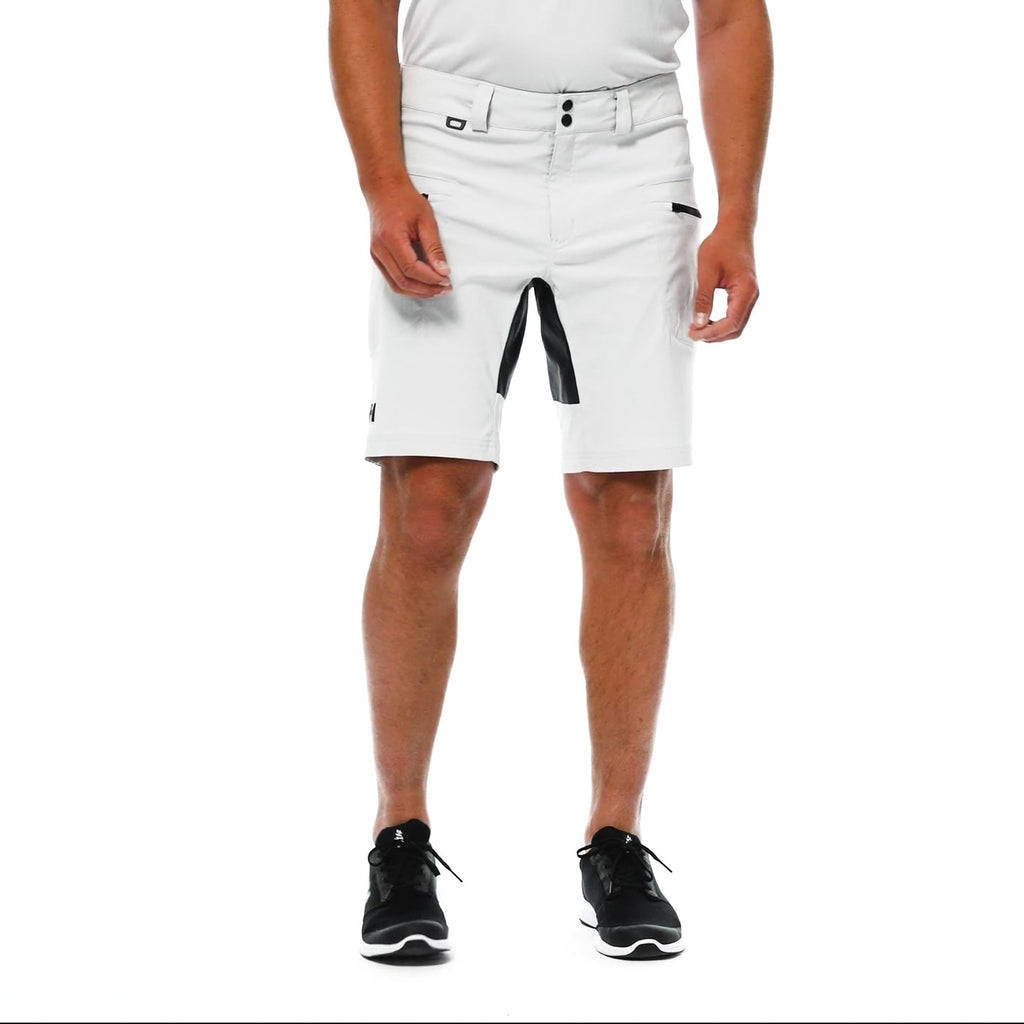 HP RACING DECK SHORTS 20, GREY FOG, 28