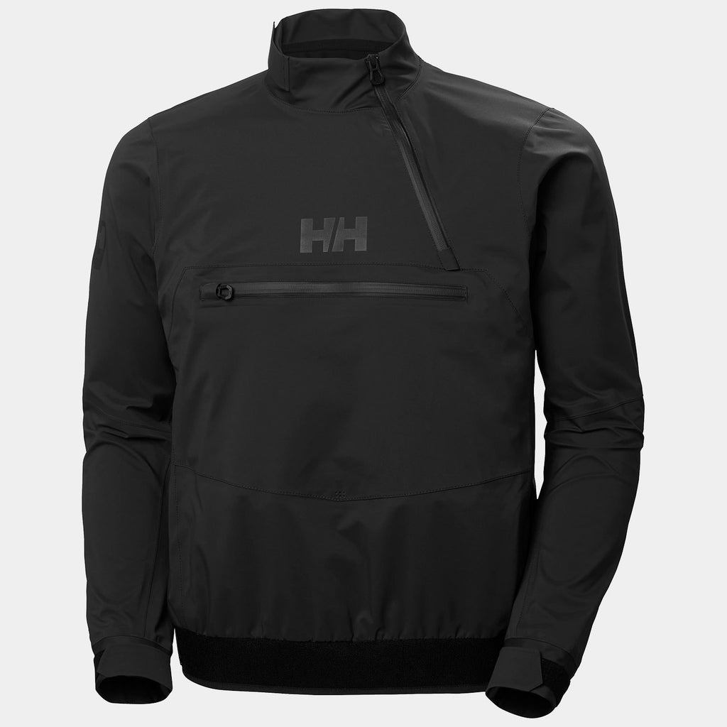 FOIL SHELL SMOCK, EBONY, S