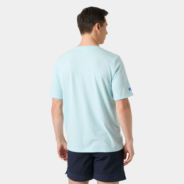 HP RACE GRAPHIC TSHIRT, BARELY BLUE, S