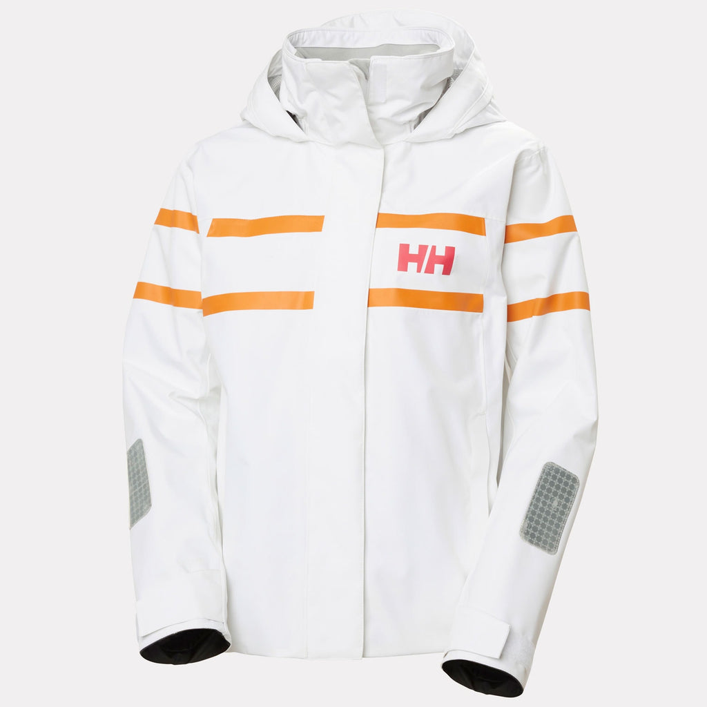 W SALT INSHORE JACKET, WHITE, L