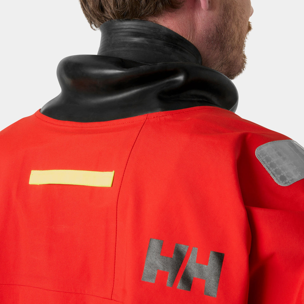 GIR OCEAN SMOCK TOP, ALERT RED, XXL