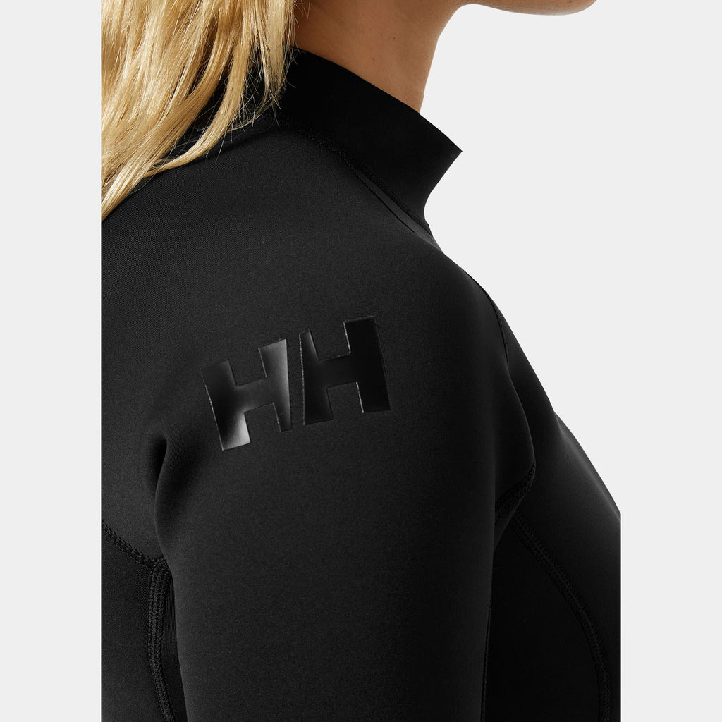 W WATERWEAR TOP, BLACK, L