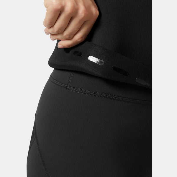 W WATERWEAR TOP, BLACK, L