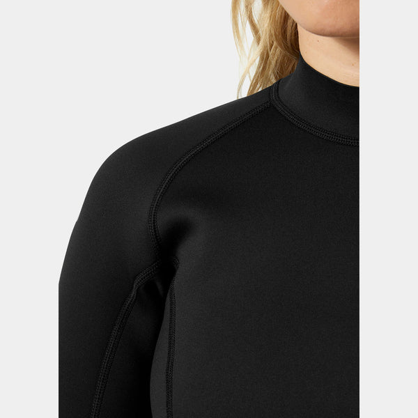 W WATERWEAR TOP, BLACK, L