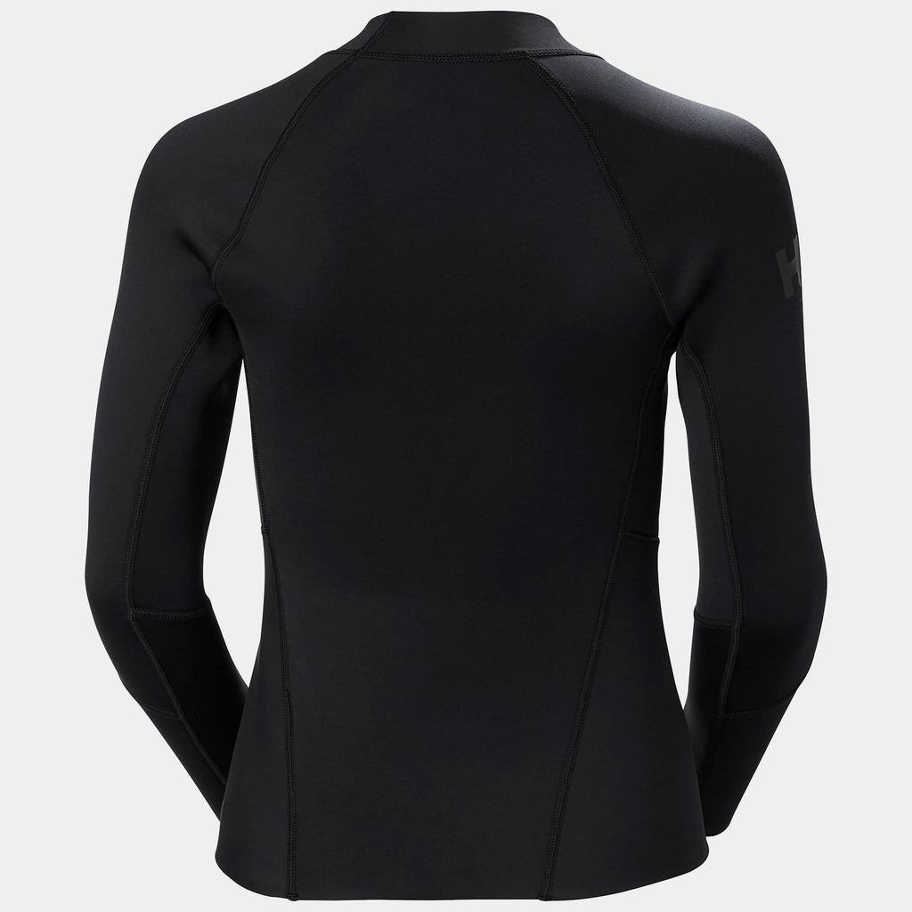 W WATERWEAR TOP, BLACK, L