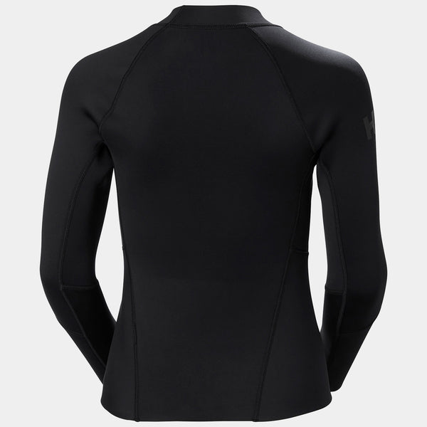 W WATERWEAR TOP, BLACK, L