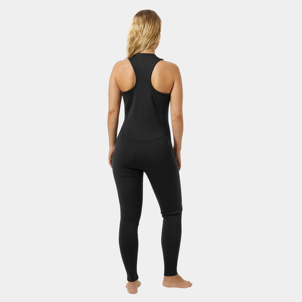 W WATERWEAR SALOPETTE 3/2, BLACK, L