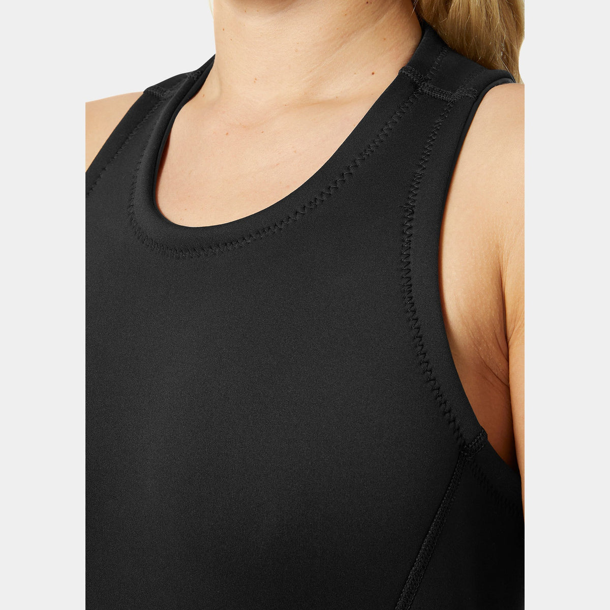 W WATERWEAR SALOPETTE 3/2, BLACK, L