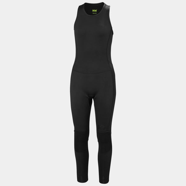 W WATERWEAR SALOPETTE 3/2, BLACK, L