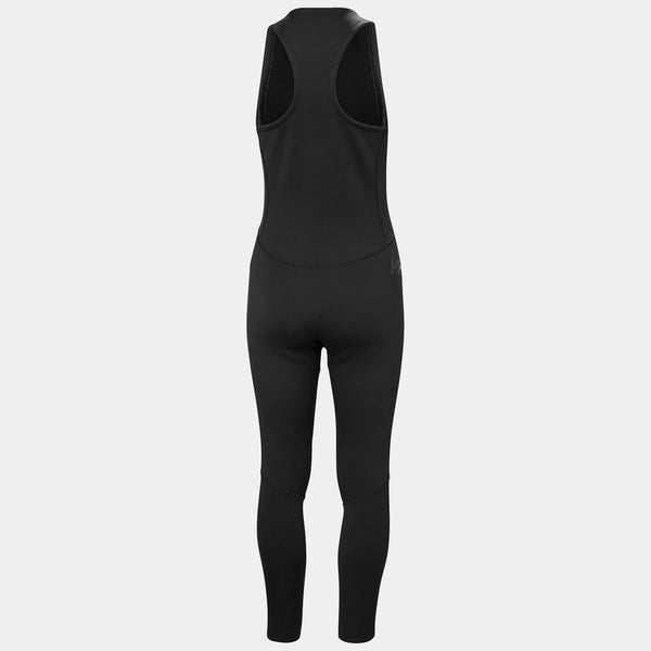 W WATERWEAR SALOPETTE 3/2, BLACK, L