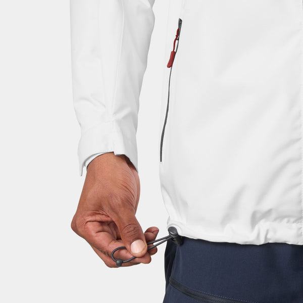 CREW HOODED MIDLAYER JACKET 2, WHITE, XXL