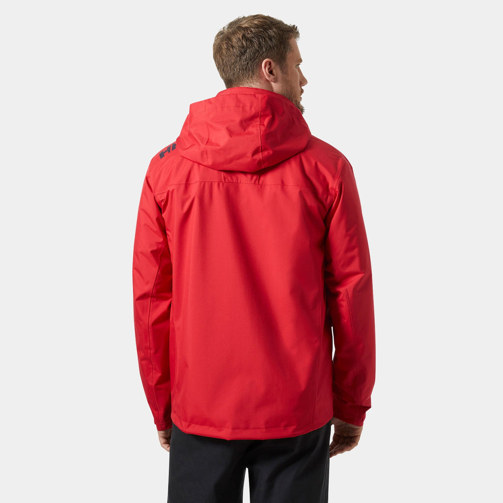 CREW HOODED MIDLAYER JACKET 2, RED, XXL